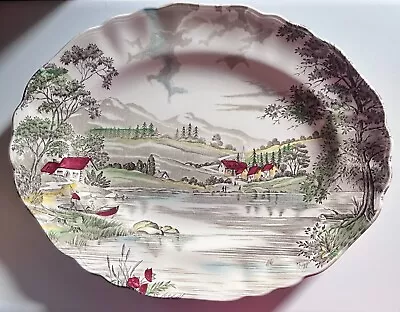 Buy English StaffordShire Porcelain Plate • 9.99£