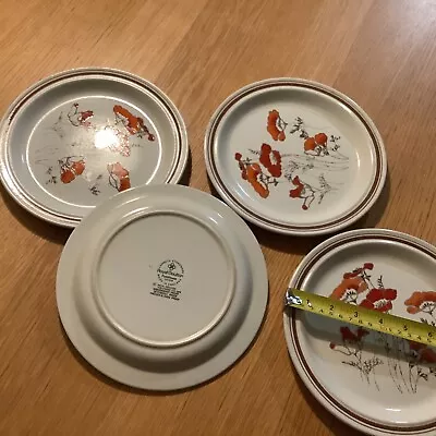 Buy Royal Doulton Field Flower Salad Or Large Side Plate X 4 • 6.99£