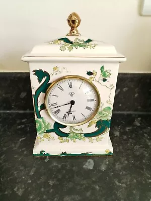 Buy Masons Ironstone Green Chartreuse Lovely Clock.Vgc. • 39.99£