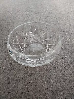 Buy Royal Doulton Finest Crystal Large Fruit Bowl Cut Glass 18 X 10cm *MINT* • 25£