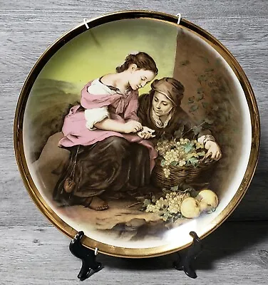 Buy Vintage England Porcelain Wall Plate  The Beggar Boys  Girl & Boy By Lord Nelson • 16.99£
