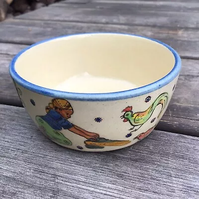 Buy Small Decorative Art Pottery Bowl By M Powell Zimbabwe 2003 • 18£