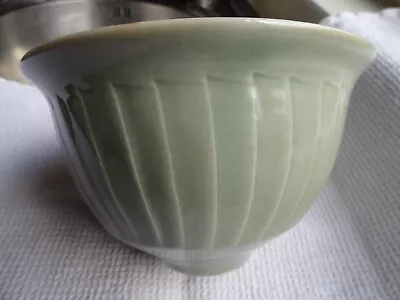 Buy David Leach, Fluted Porcelain Bowl, Celadon, Full Provenance • 449£