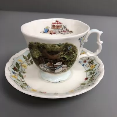 Buy Royal Doulton Brambly Hedge The Engagement Cup & Saucer Jill Barklem 1989 -CP • 19.99£