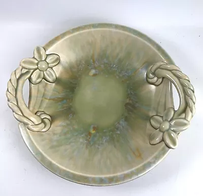 Buy Vintage Art Deco 1930s Beswick Ware Pottery Handled Fruit Bowl Drip Ware • 20£