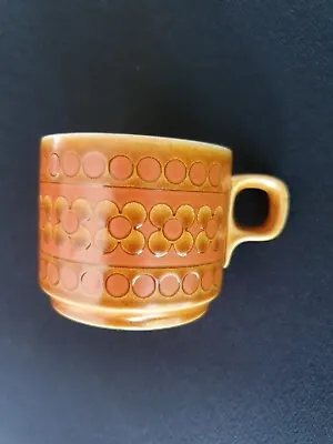 Buy Vintage 1975 Hornsea Pottery Saffron Pattern Coffee Cup • 3.75£