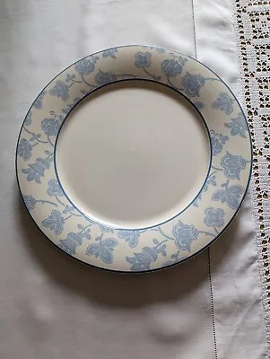 Buy Arthur Wood Blue & White Floral Patterned Circular Ceramic 11  Dinner Plate • 5.50£