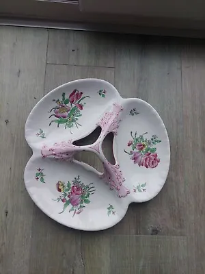 Buy Luneville Faience 3 Compartment Dish/plate • 15£