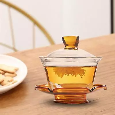 Buy Glass Teapot Set With Lid Tea Maker Accessories Durable Household Chinese Tea • 8.88£