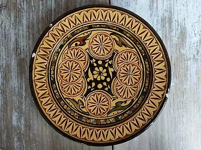 Buy Moroccan Arabic Shallow Platter Ceramic Pottery Terracotta Plate Salad Oriental • 45£