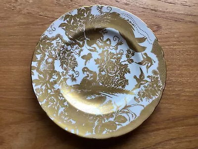 Buy Royal Crown Derby Gold Aves 26.5 Cm Dinner Plate.A1235.Dated 1971. • 85£