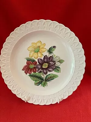 Buy 1949 W T Copeland & Sons (Spode) Cabinet Plate Dahlia #1 Pattern #2371/6 Signed • 79.04£