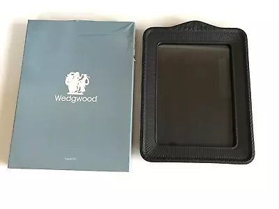 Buy Wedgwood Black Basalt Picture Frame Boxed In Excellent Condition • 79.99£