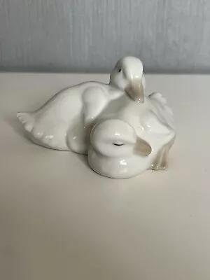 Buy Nao By Lladro Cuddling Ducks Figurine Very Cute • 5.95£