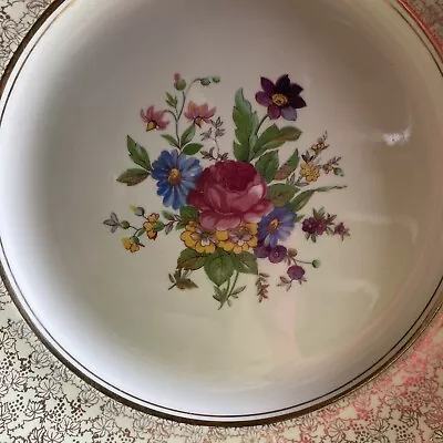 Buy Midwinter Staffordshire Plate/ Flower Spray Bouquet Pattern 10 / Good Condition • 9.95£