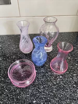 Buy Caithness Glass Vase Bundle VGC • 15£