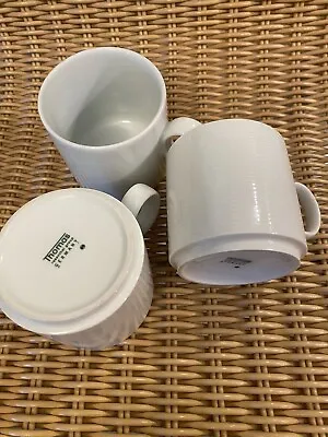Buy Thomas Rosenthal Loft White Coffee Mug Set Of 3  New W/o Tags  • 19.21£