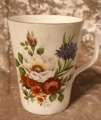 Buy Jason Works Nanrich Pottery Staffordshire Fine Bone China Mug Floral Pattern  • 6.50£