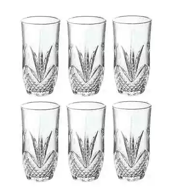 Buy 48 Pcs Highball Tumblers Long Drink Glasses Juice Water Glass Crystal 280ml • 40£