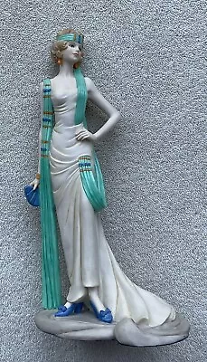 Buy COALPORT Roaring Twenties ‘Eve’ Art Deco Style Figurine In Immaculate Condition • 30£