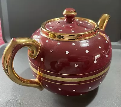 Buy Vintage SUDLOWS Burslem Staffordshire Pottery Teapot • 10£