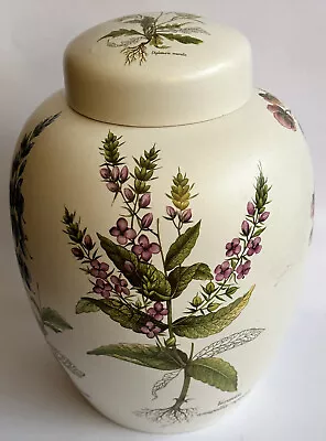 Buy Vintage Poole Pottery Large Urn Ginger Jar Pot With Lid Country Lane Wildflowers • 25£