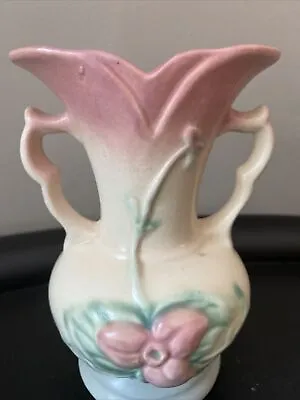 Buy Vintage Hull American Art Pottery Wildflower Vase W-1 5 1/2  Pastel • 19.28£