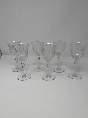 Buy Vintage Tiffin-Franciscan Elyse Crystal 6” Wine Glass • 17.08£