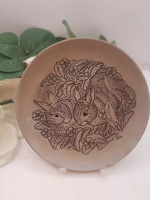 Buy Vintage Poole Pottery Rabbits In An Meadow Flowers Design • 6£
