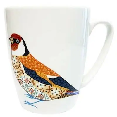 Buy Queens By Churchill Paradise Birds China Oak Coffee Mug Tea Cup 400ml Goldfinch • 16.49£