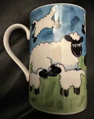 Buy Lovely SHEEPIES Fine Bone China Mug By DUNOON BY JANE BROOKSHAW In VGC • 7.99£