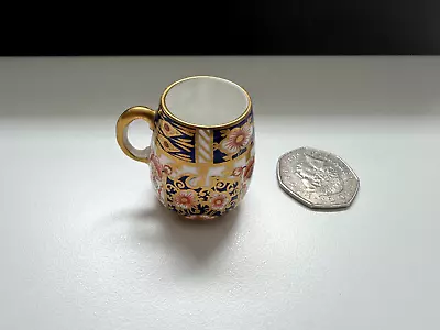 Buy Miniature Royal Crown Derby 6299 Imari Tankard Mug, 1921 (4) • 20£