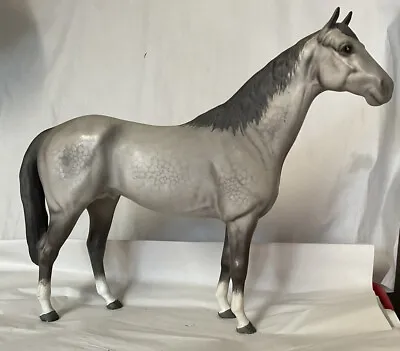 Buy Beautiful Beswick Horse - Large Hunter - Matt Grey • 44.80£