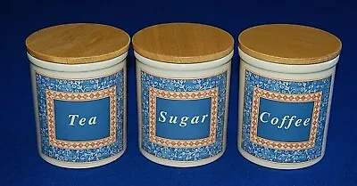 Buy T G Green Cloverleaf Pottery Set 3 Storage Jars, Coffee Tea & Sugar. 13cms.  • 12.99£