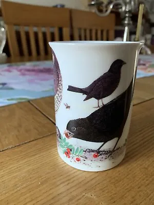 Buy Very Rare.Garden Birds Tea Coffee Mug, By Roy Kirkham. Blue Tit, Black Bird • 6£