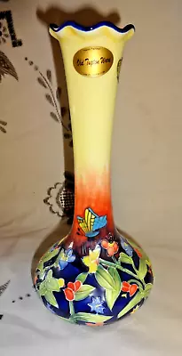 Buy Old Tupton Ware Butterflies/floral Vase 8  • 17.50£