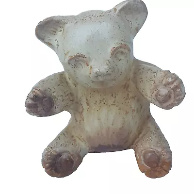 Buy Vintage Australian Pottery Hand Made Bear Teddy • 18.22£