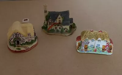 Buy Various Country Cottage Ornaments X 3 • 10£