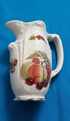 Buy Palissy Ware  Small Jug With Fruit Pattern-royal Worcester. • 15£
