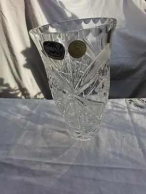 Buy Bohemian Crystal Vase New In Box  • 10£