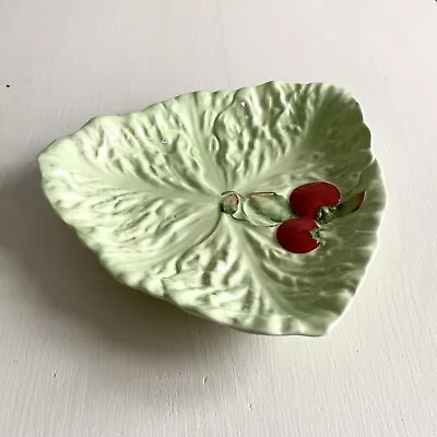 Buy Carltonware Green Leaf Plate Decorative Triangle Plate • 16£