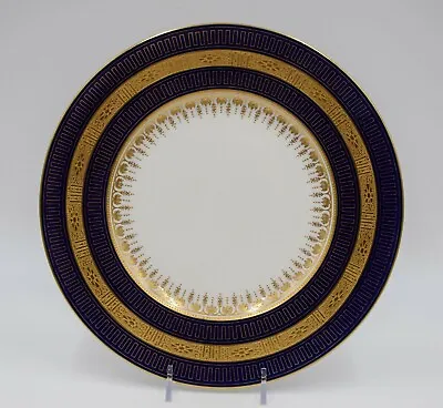 Buy 5 Minton Raised Gold Plates Made For Davis Collamore & Co, Circa 1921 • 506.70£
