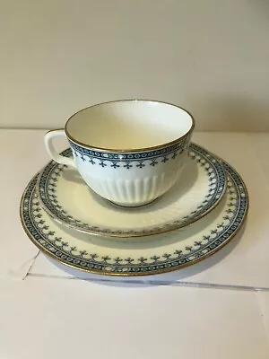 Buy Antique  Rare Minton Trio Fine China Blue White 1873-1912 Cup Saucer  Plate • 19£