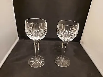 Buy  Waterford Crystal 'Eileen'  Hock/White Wine Glasses  X 2 (7 3/8  High) • 39.99£