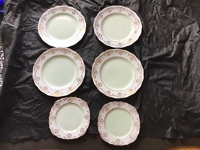 Buy 6 X Royal Vale Plates 4 Dessert Plates 2 Tea Plates • 4£