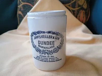 Buy Antique 1lb Keiller Dundee Marmalade Stoneware Jar Pre Royal Warrant • 14.99£