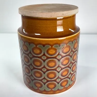 Buy Hornsea Bronte Storage Jar Vintage Ceramic Storage Canister Large 15cm 6” 1970's • 14.99£