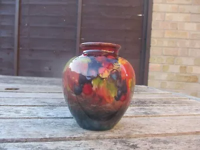 Buy Moorcroft Pottery Leaf And Berry Flambe Pattern Vase • 285£