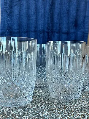 Buy 6 Vintage Waterford Cut Crystal Colleen Highball Glasses Short Stem • 213.38£