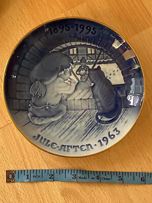 Buy BING & GRONDAHL Copenhagen Porcelain 1895-1995 Jule After 1963 Plate • 28£